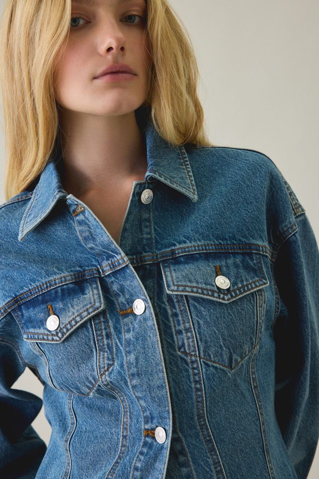 Steve Madden Henrietta Denim Trucker Jacket #1