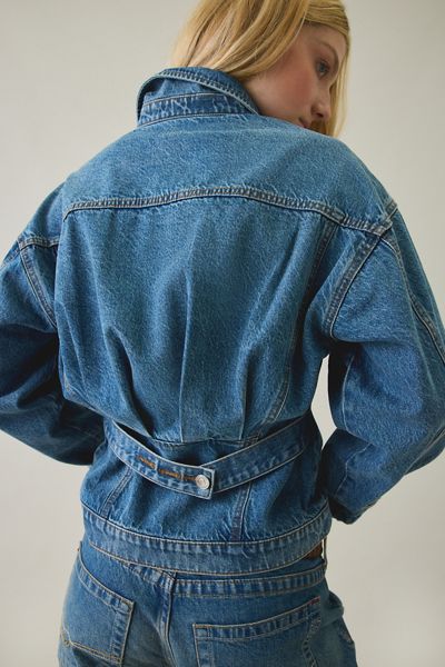 Steve Madden Henrietta Denim Trucker Jacket