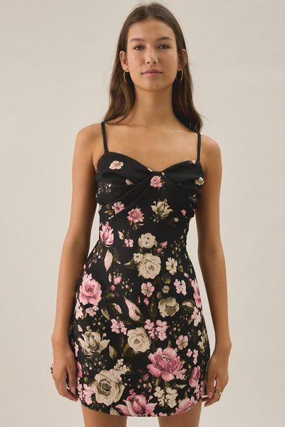 Steve Madden Lorrie Floral Jacquard Mini Dress