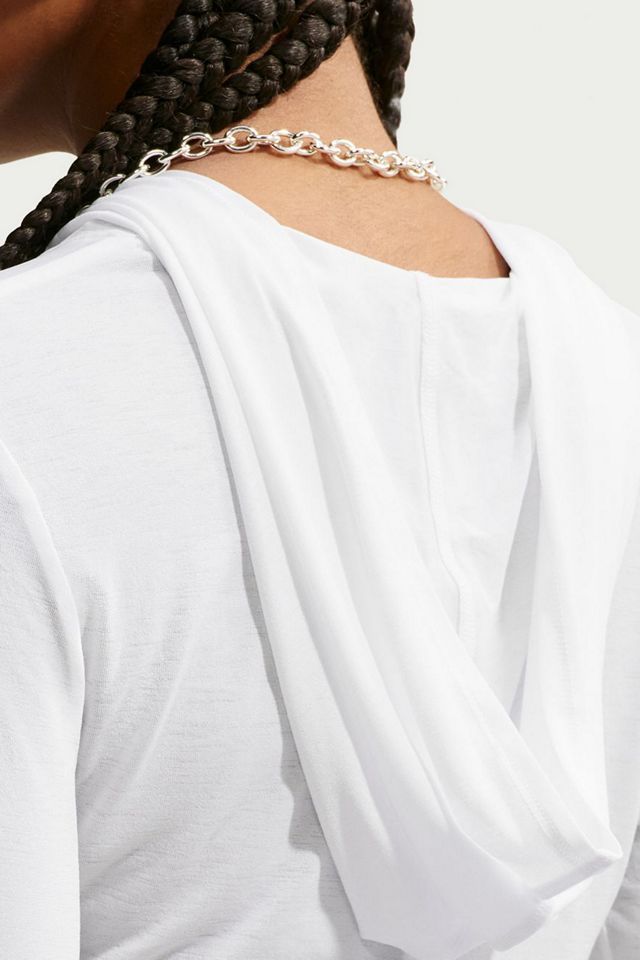 Nike Sheer Long Sleeve Hooded Top #2