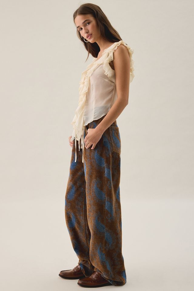Steve Madden Sydnee High-Rise Barrel Leg Pants #2