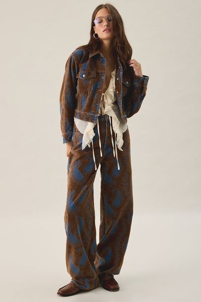Steve Madden Sydnee High-Rise Barrel Leg Pants