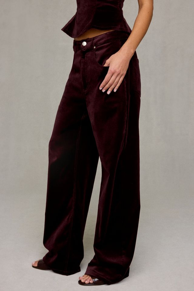 Steve Madden Sydnee High-Rise Barrel Leg Pants #1