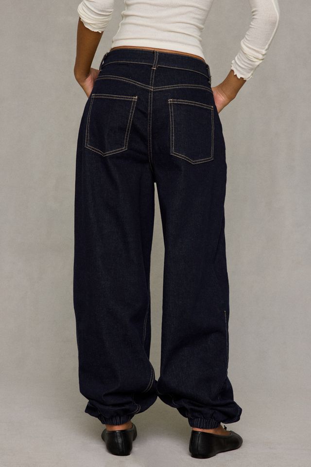 Steve Madden Soho High-Rise Balloon Jeans #4
