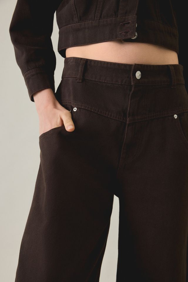 Jeans Tribeca Espresso à taille haute et jambe en forme de baril Steve Madden #2