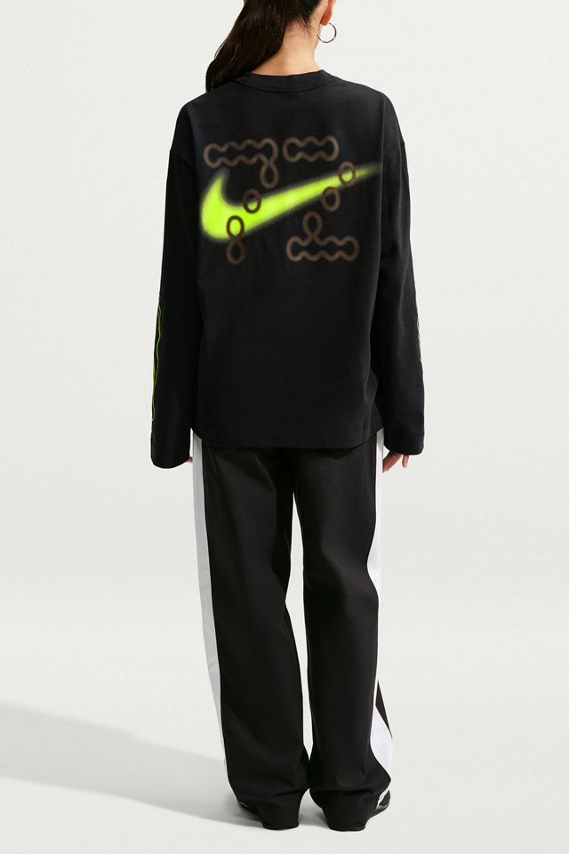 Nike Sportswear Graphic Cotton Oversized Long Sleeve Tee #2