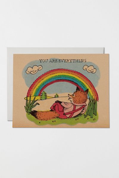 Red Cap You Are Everything Greeting Card