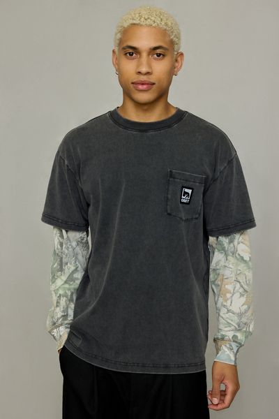 OBEY Post 2fer Long Sleeve Tee