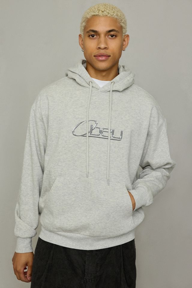 OBEY Chrome Logo Hoodie Sweatshirt #2