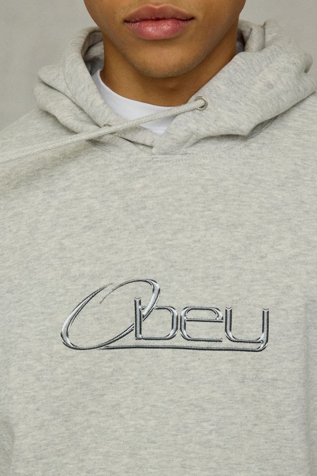 OBEY Chrome Logo Hoodie Sweatshirt #3