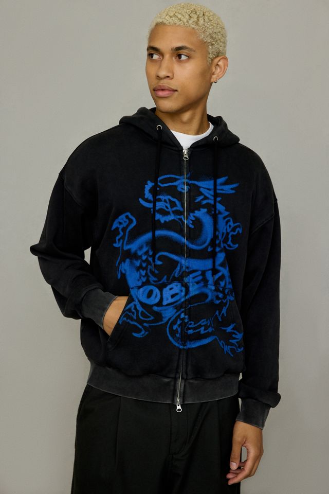 OBEY Draco Zip Hoodie Sweatshirt #1