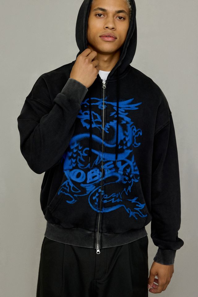 OBEY Draco Zip Hoodie Sweatshirt #3