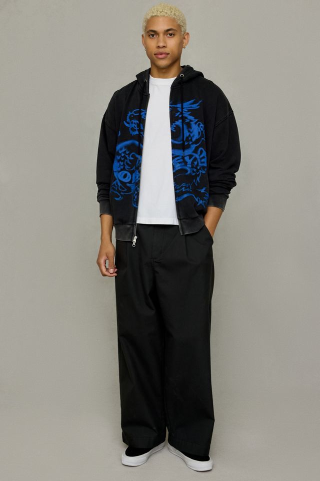 OBEY Draco Zip Hoodie Sweatshirt #4