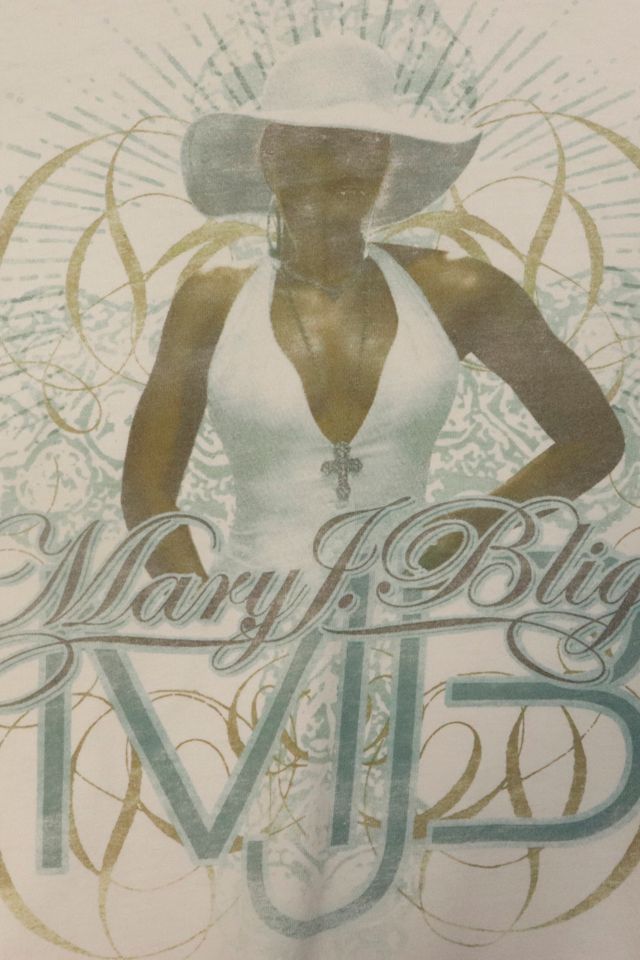 Vintage Mary J Blige Rap Graphic T-Shirt #2
