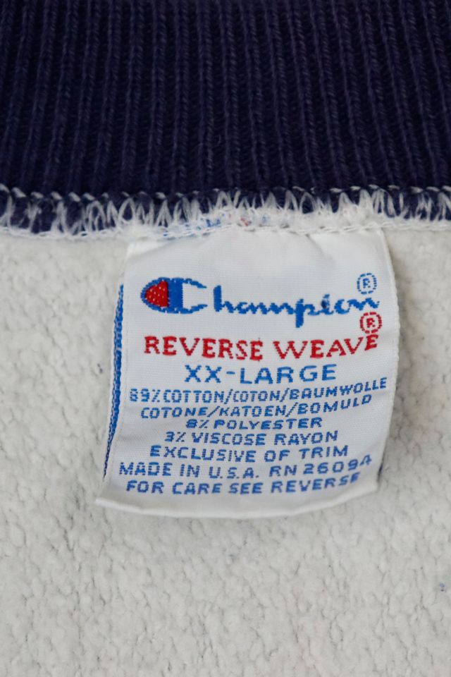 Vintage Champion Reverse Weave Embroidered Sweatshirt #1