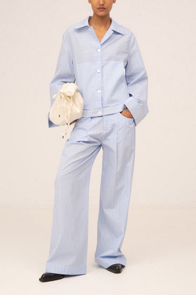 Carmen Says Hunter Striped  Shirt #1