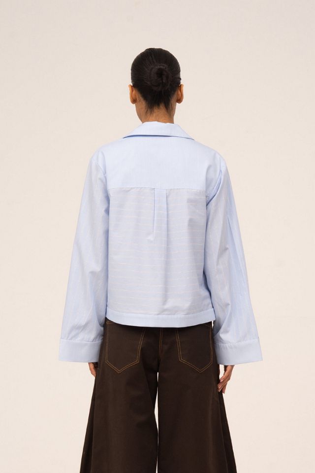 Carmen Says Hunter Striped  Shirt #2