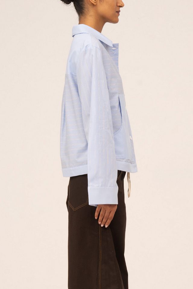 Carmen Says Hunter Striped  Shirt #3