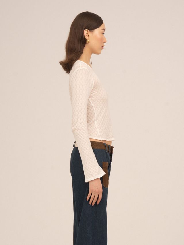 Carmen Says Frame Jersey Top #1
