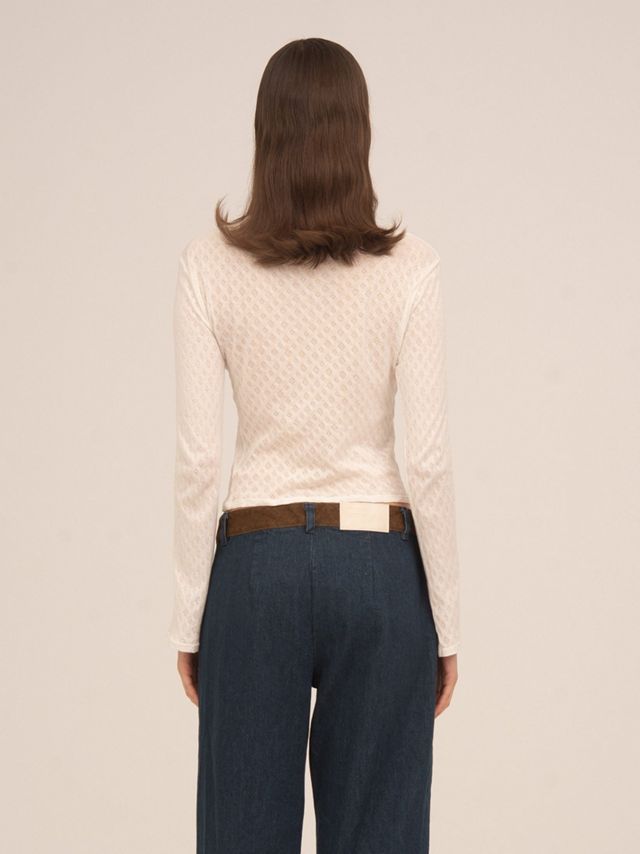Carmen Says Frame Jersey Top #2