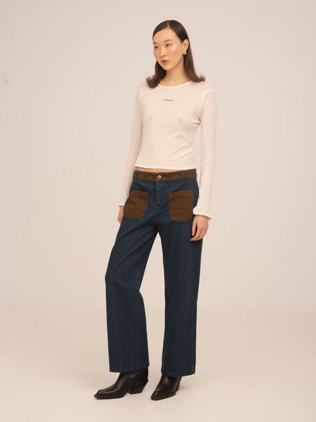 Carmen Says Frame Jersey Top #4