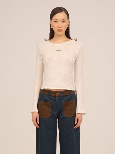 Carmen Says Frame Jersey Top