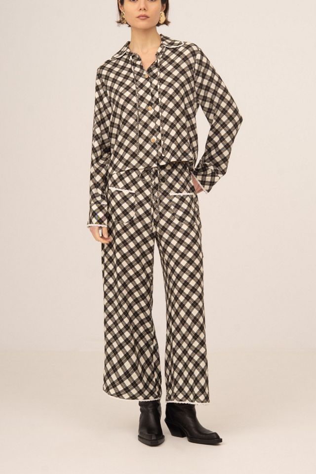 Carmen Says Classic Betty  Geometric Print Pants #1