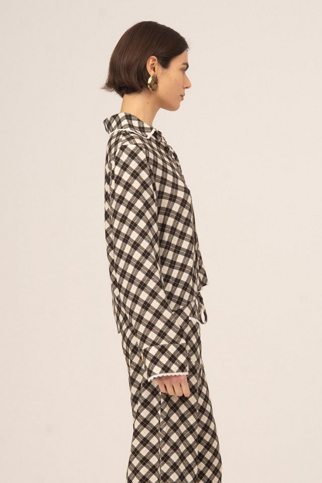 Carmen says Classic Betty Geometric Print Shirt #3