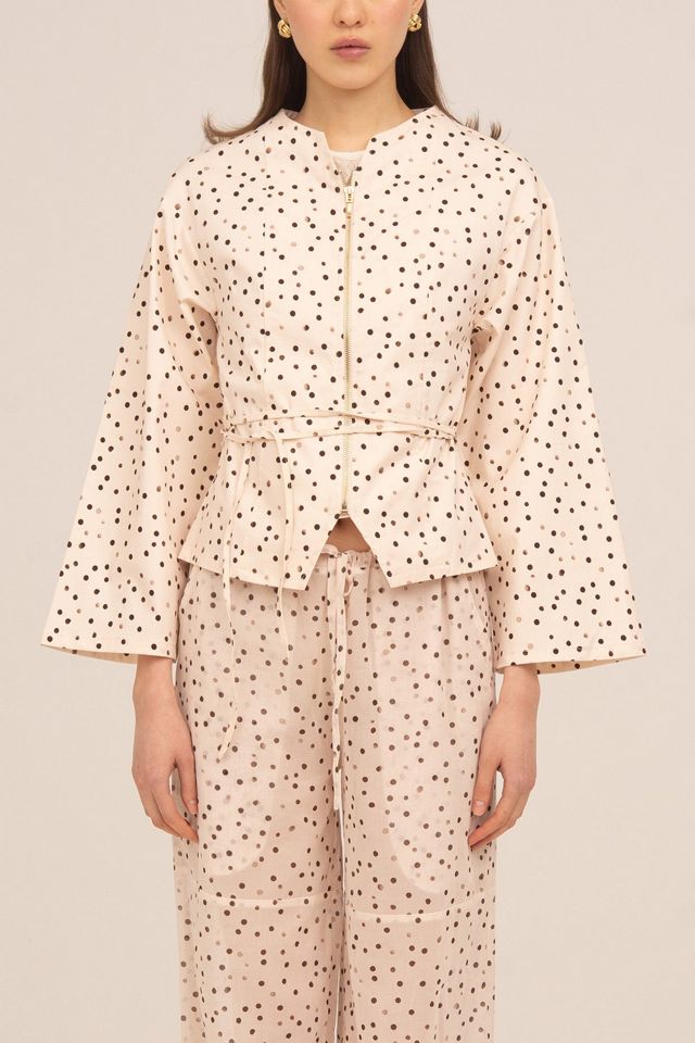 Carmen Says Polka Dot Fuji Jacket #1