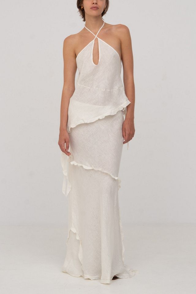 Carmen Says Linen Ecstasy Top #1