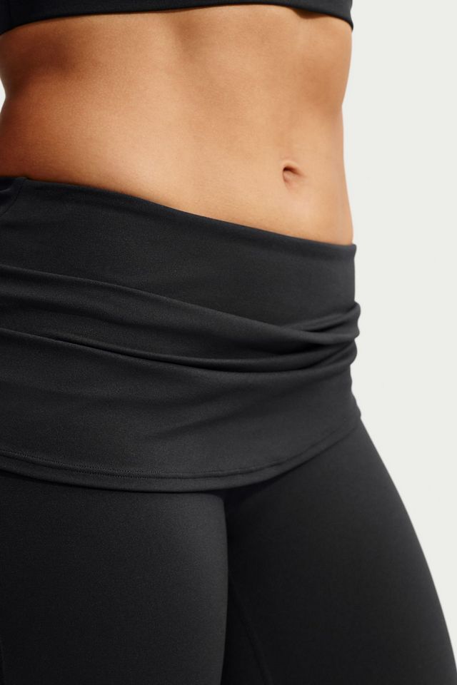 Nike Zenvy Dri-FIT Mid-Rise Layered Skirt Pants #2