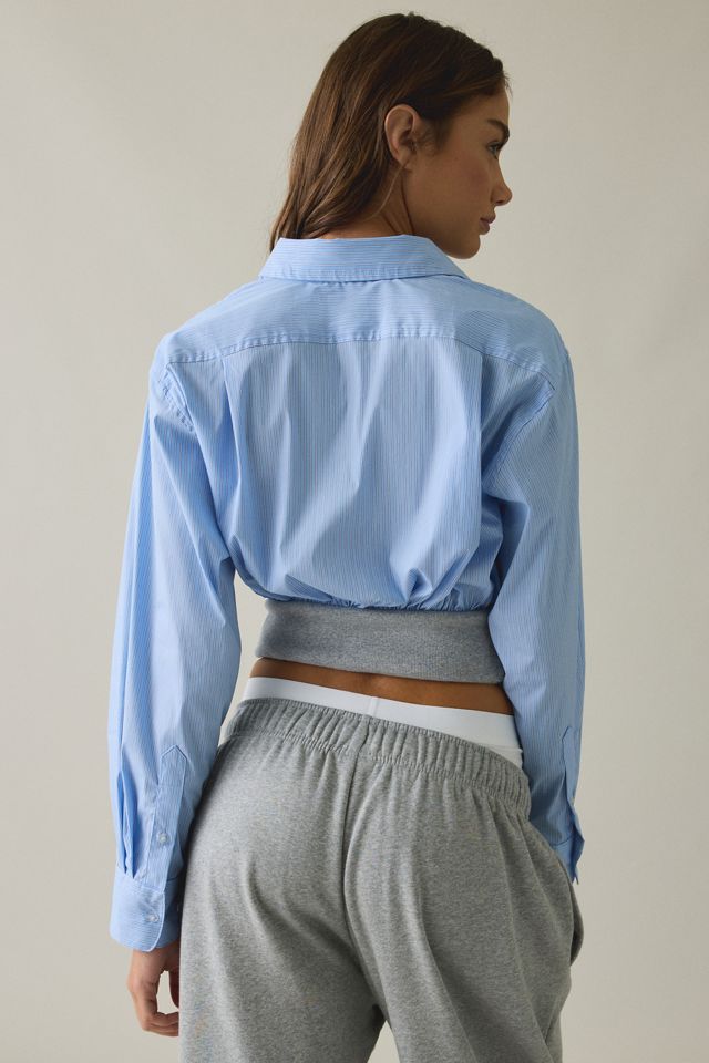 BDG In The Mix Cropped Button-Down Shirt #2