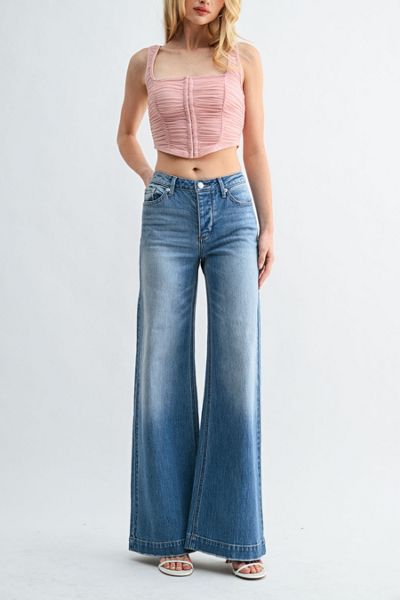 Jemina Denim The Low Seam Wide Jean