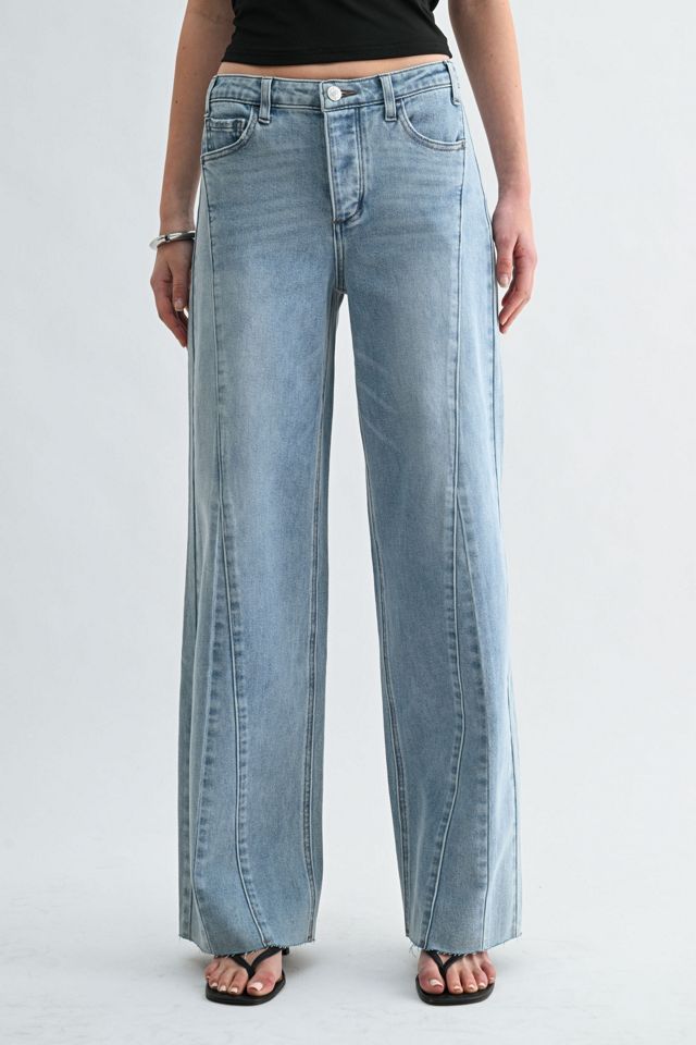 Jemina Denim The Mid Wide Jean #1