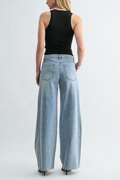 Jemina Denim The Mid Wide Jean