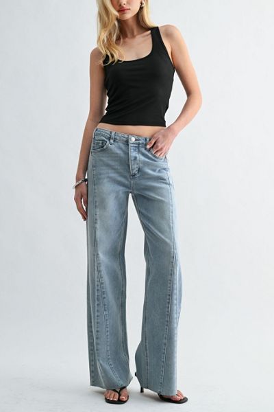 Jemina Denim The Mid Wide Jean