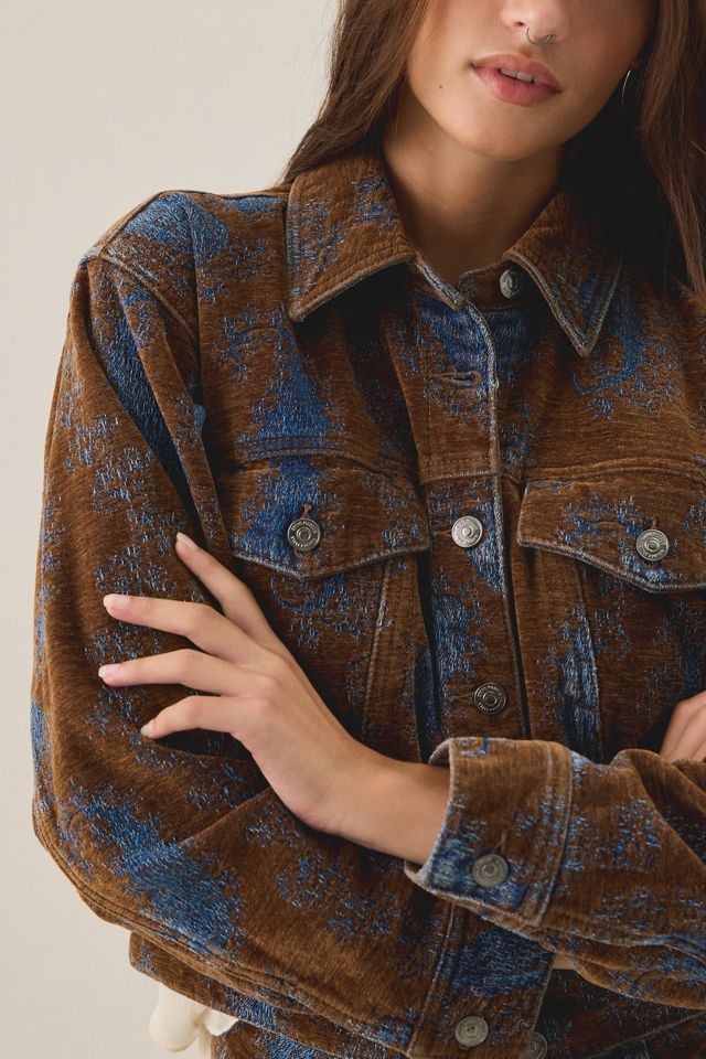 Steve Madden Dove Cropped Denim Jacket #2