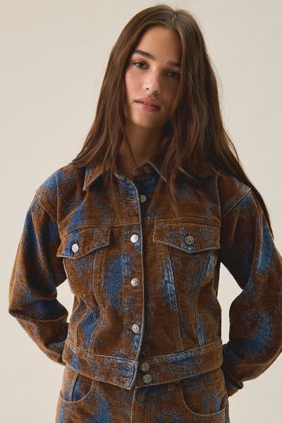 Steve Madden Dove Cropped Denim Jacket