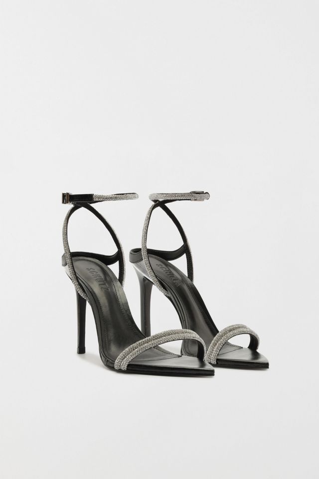 Schutz Skye Crystal Shine Heel #1