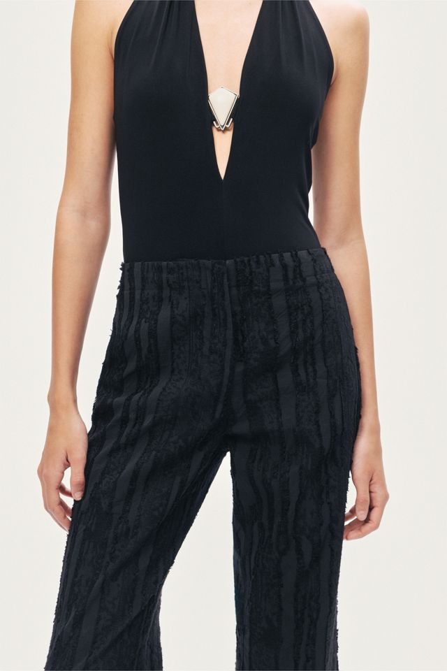Nocturne Halter Deep V Blouse #2