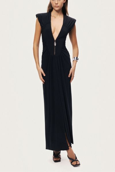 Plunging + Plunge Neck Dresses | Urban Outfitters