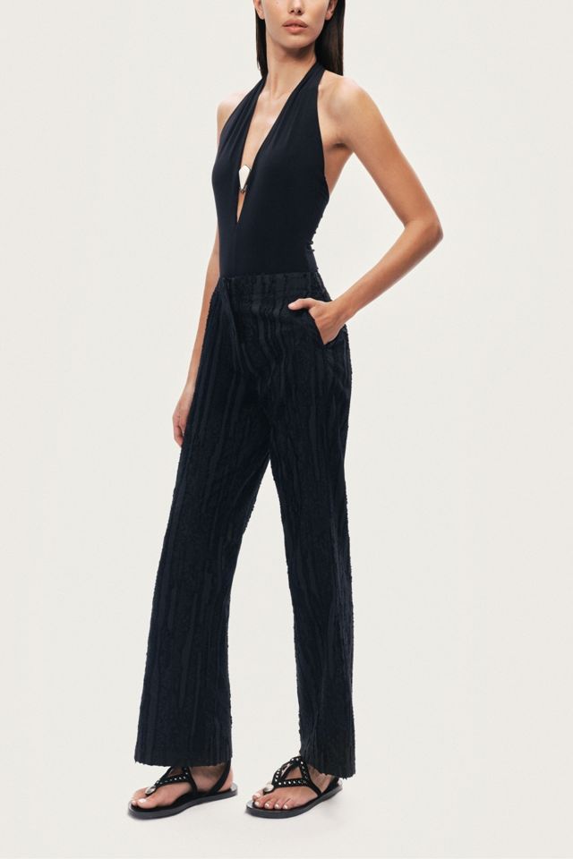 Nocturne Textured Relaxed-Fit Pants #2