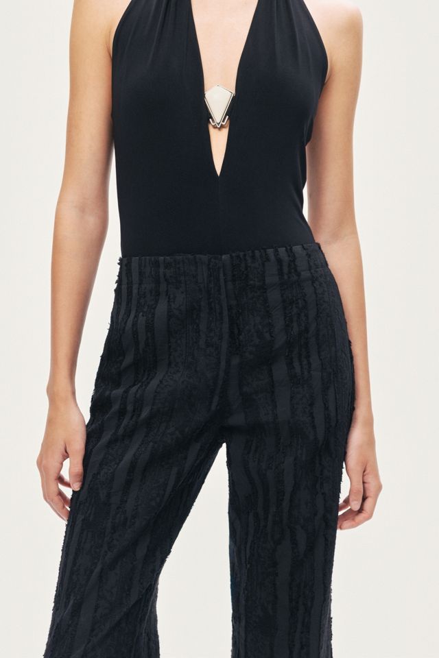 Nocturne Textured Relaxed-Fit Pants #3