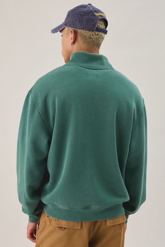 Standard Cloth Anchor Washed Quarter Zip Sweatshirt #3