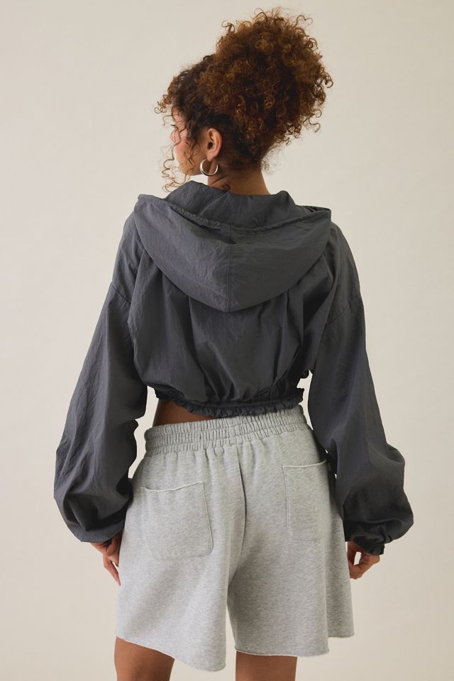Veste en nylon à fermeture éclair froncée Cloud 9 Out From Under #3