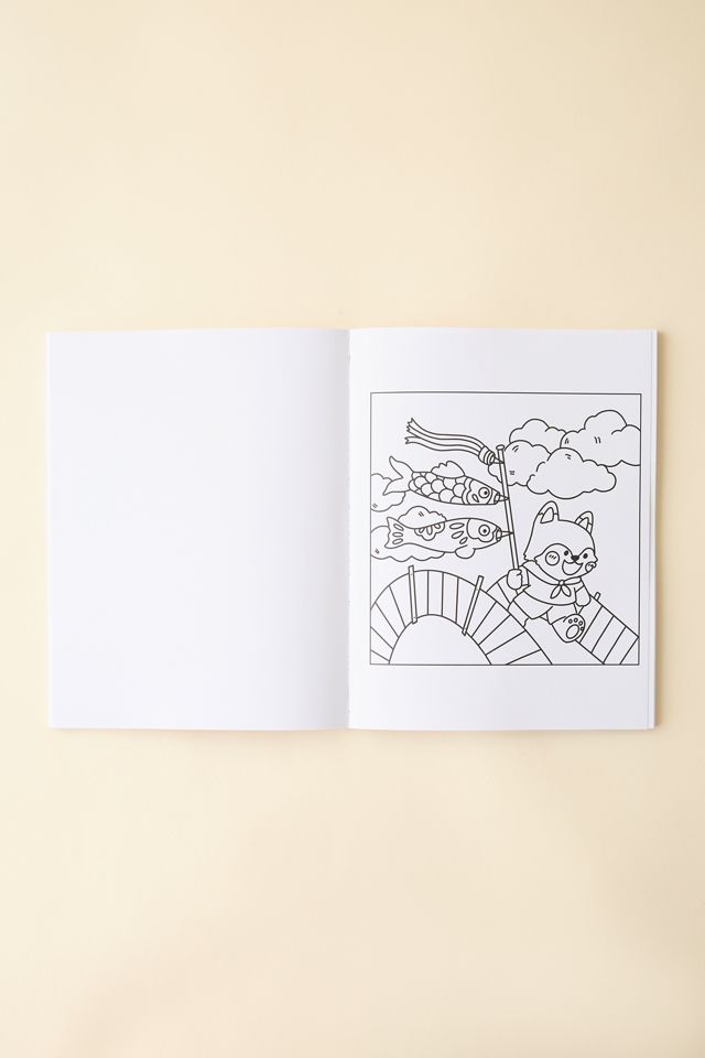 Sweet & Snug Coloring: Cute Japan By Amelie's Workshop #1