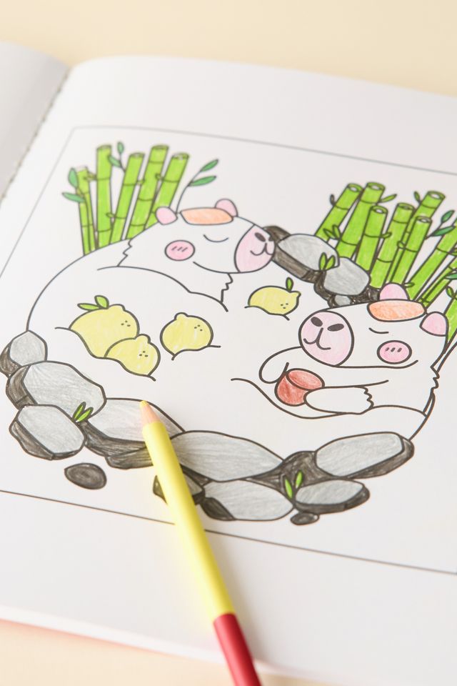 Sweet & Snug Coloring: Cute Japan By Amelie's Workshop #3