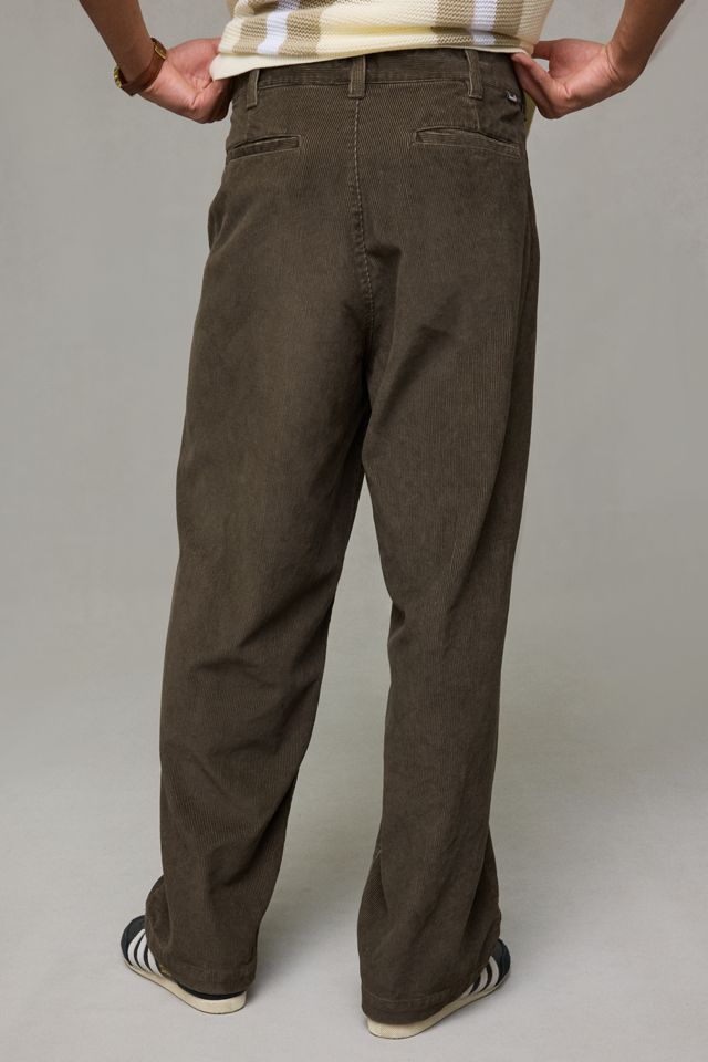 OBEY Dean Pleated Corduroy Pants #1