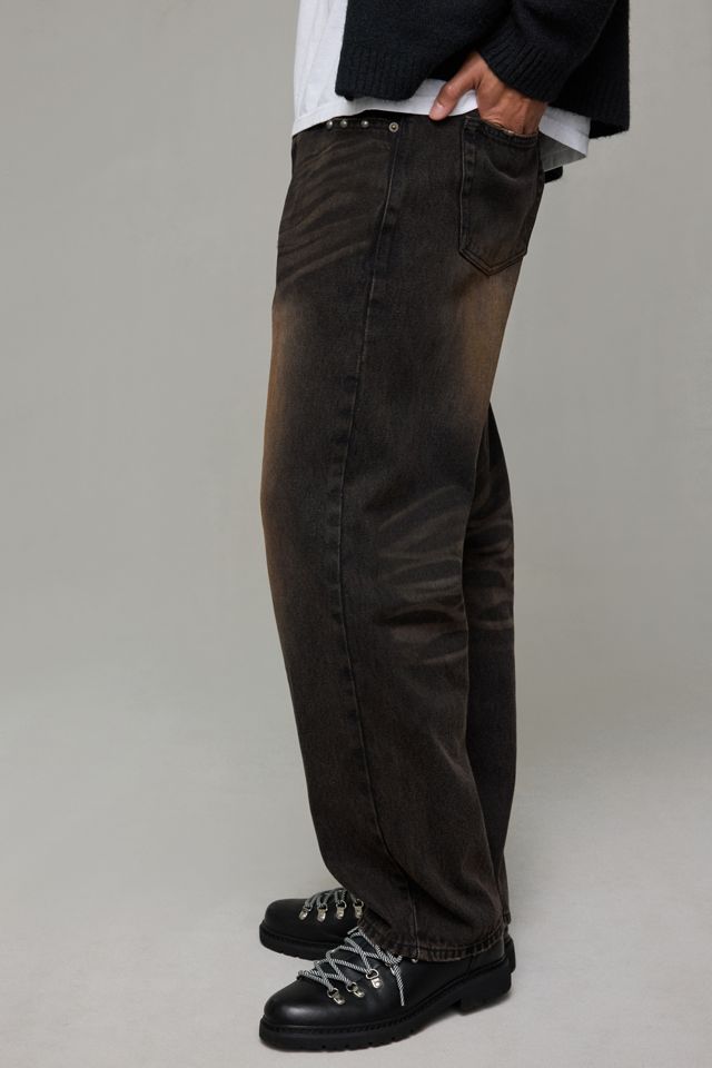 OBEY Boxcar Studded Straight Leg Pants #2