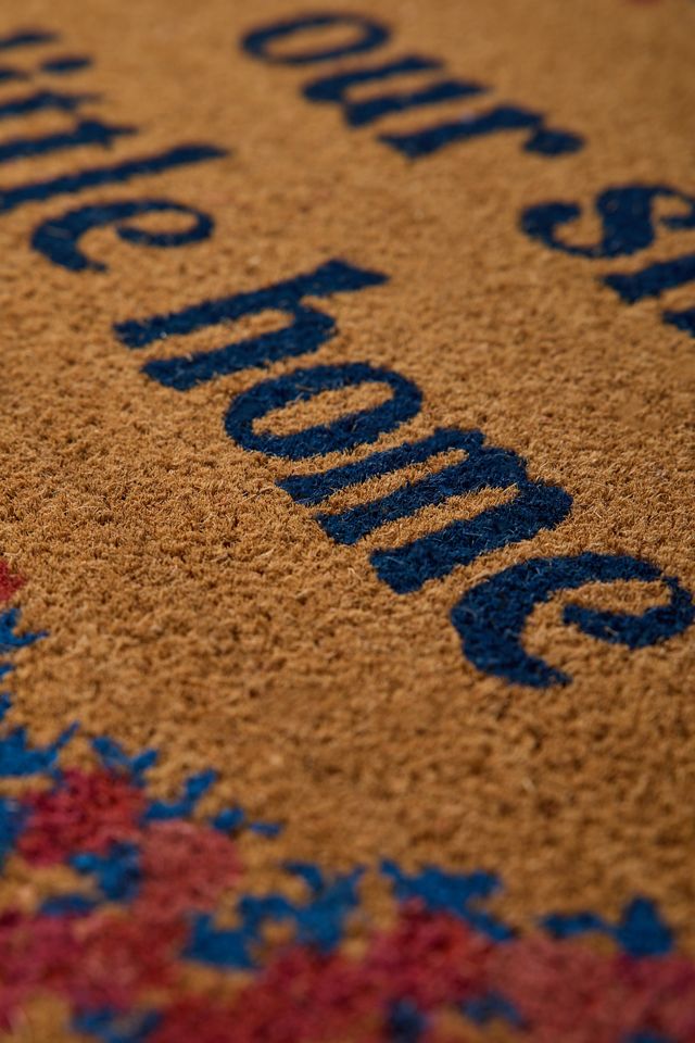 Our Silly Little Home Coir Doormat #1